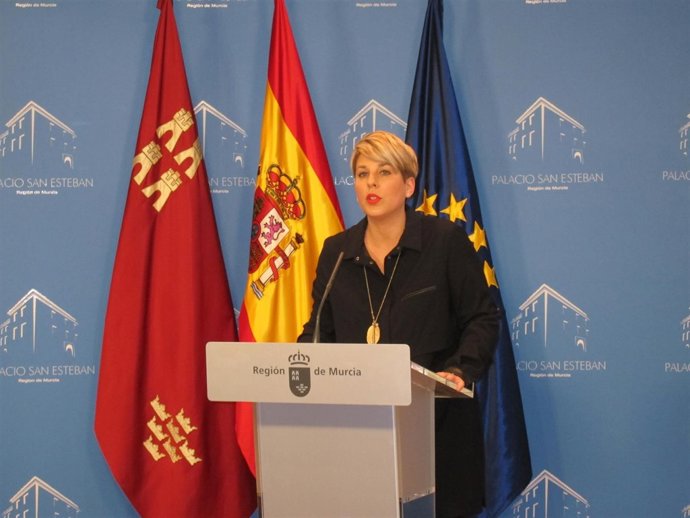 La portavoz del Gobierno regional, Noelia Arroyo