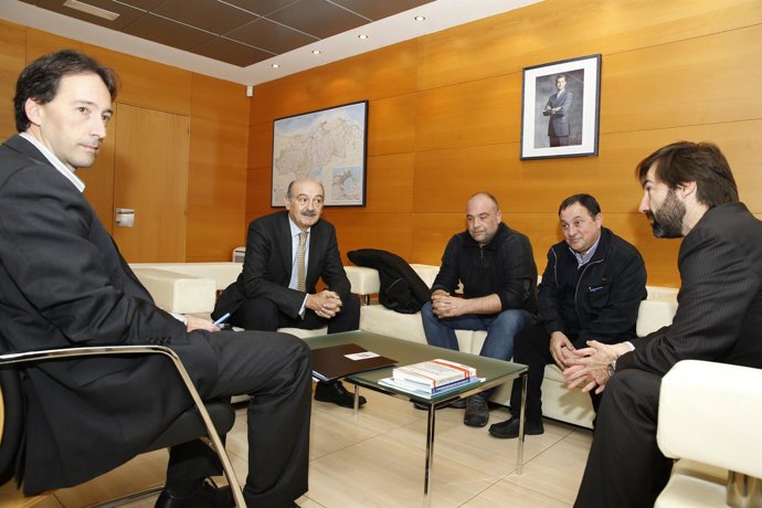 Mazón en la reunión