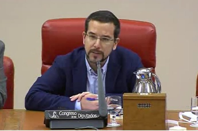 El secretario de Organización de Podemos, Sergio Pascual