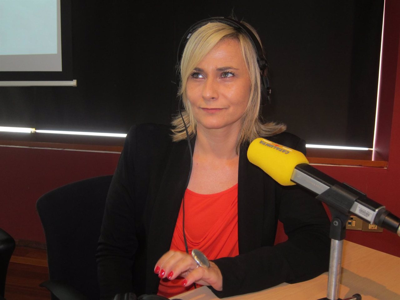 La presentadora de 'El matí de Catalunya Ràdio', Mònica Terribas