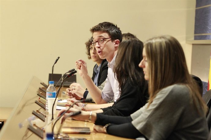 Iñigo Errejón en el Congreso