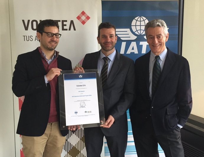 Volotea recibe la certificación IOSA