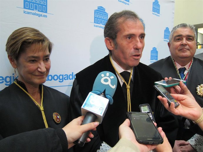 Presidenta del CGAE, decano de abogados Málaga y presidente Consejo andaluz