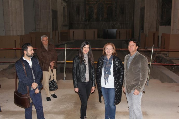 Visita obras de rehabilitación de la iglesia desacralizada de San Esteban