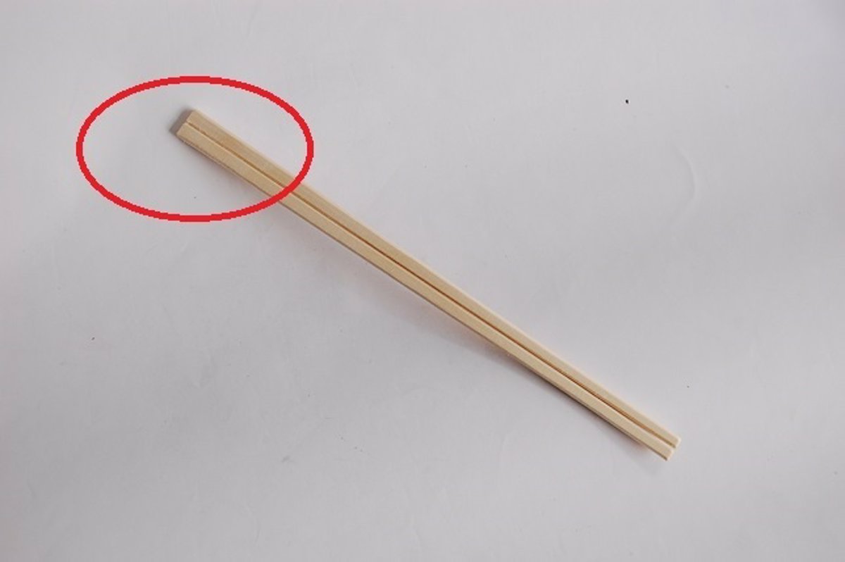 Pulido taquigrafía escaramuza Para qué sirve la parte final de los palillos chinos?