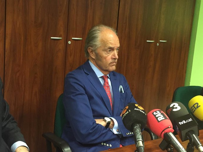 El pte. De Adif Gonzalo Ferre