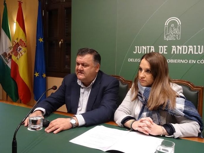 Zurera y Ruiz durante la rueda de prensa