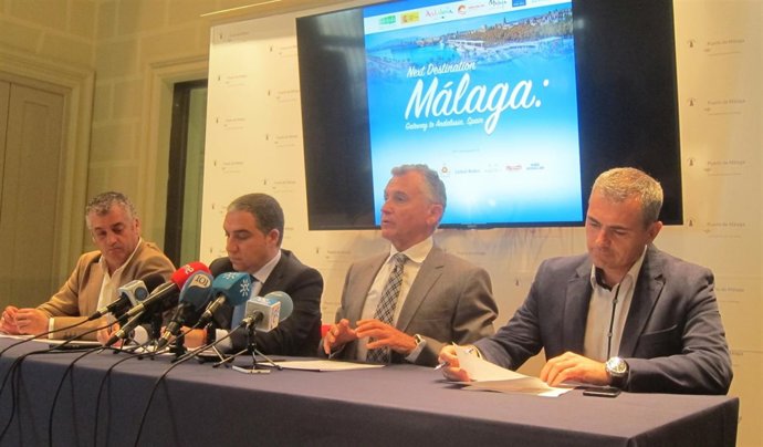 Carnero, Bendodo, Plata y Andrade en rueda de prensa 