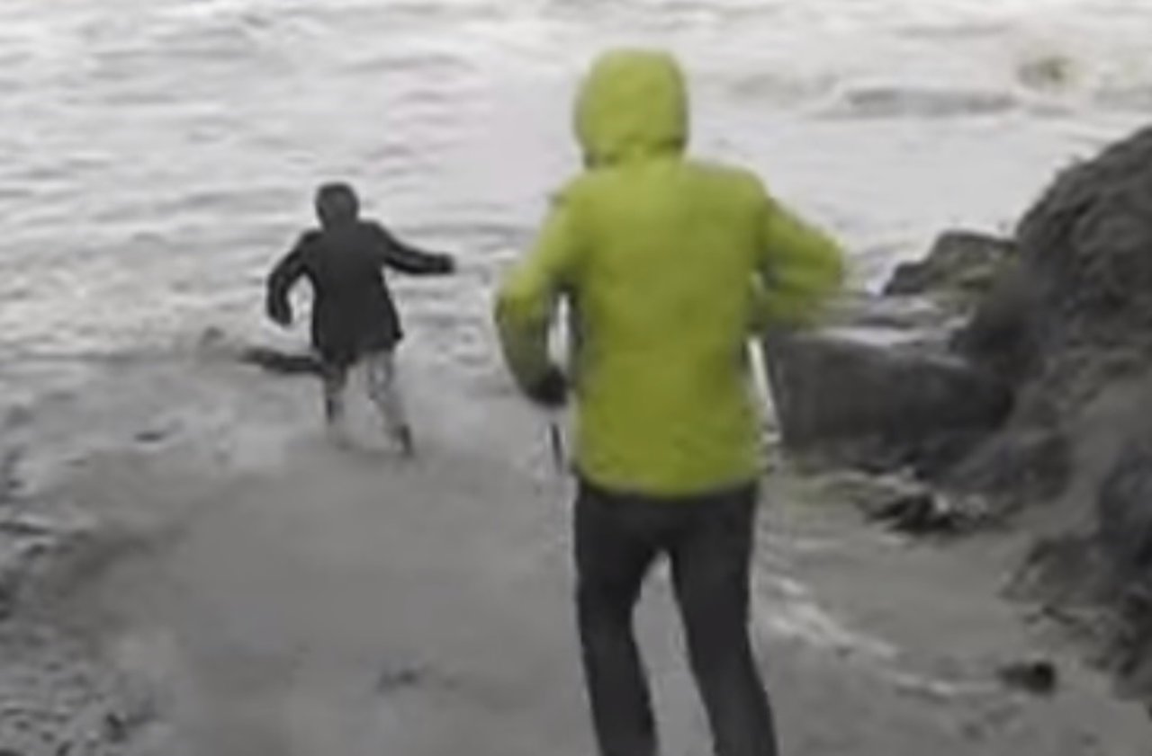 Una pareja de jubilados, a punto de morir ahogados por este temporal en Bretaña