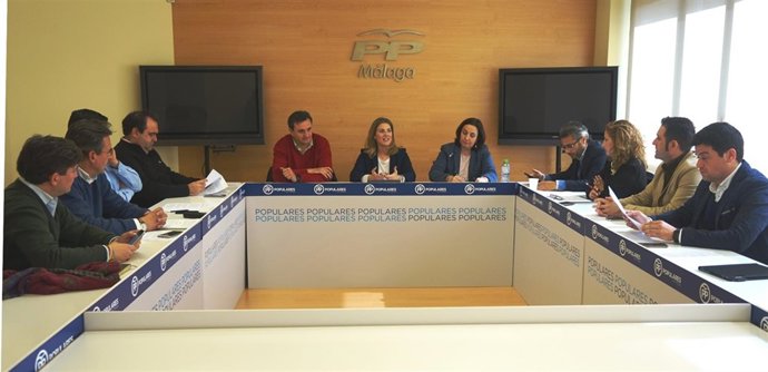 Mestre en una reunión en Málaga 