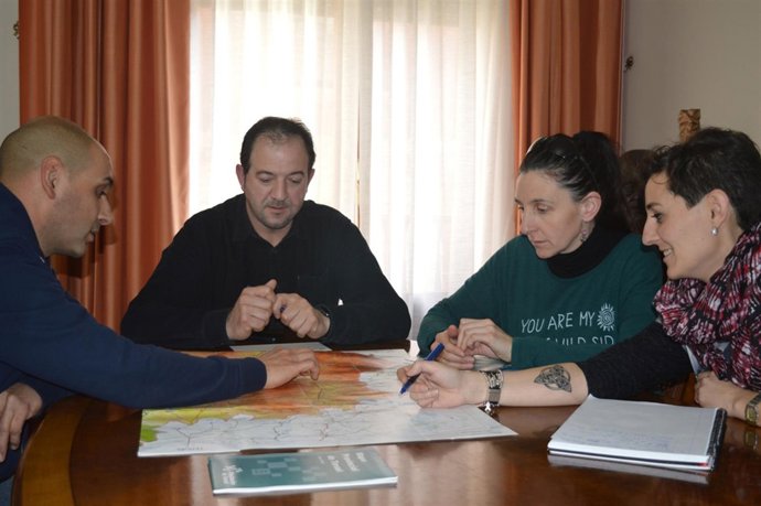 Reunión con la plataforma