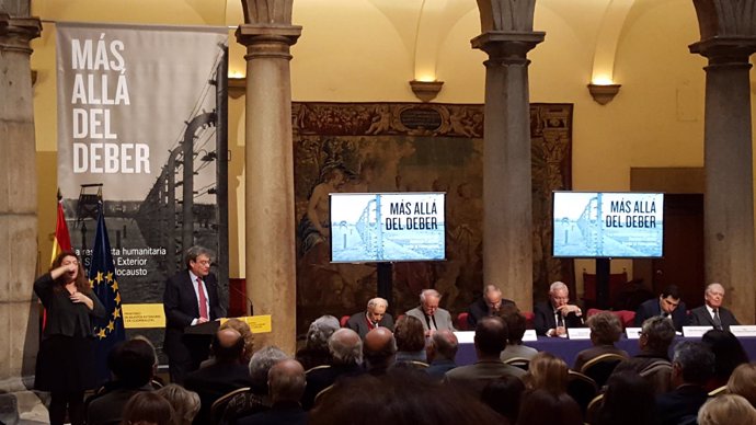 José Manuel García-Margallo en la presentación del libro 'Más allá del deber'