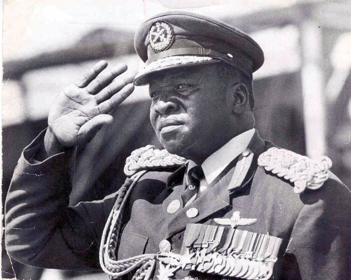 El dictador ugandés Idi Amin