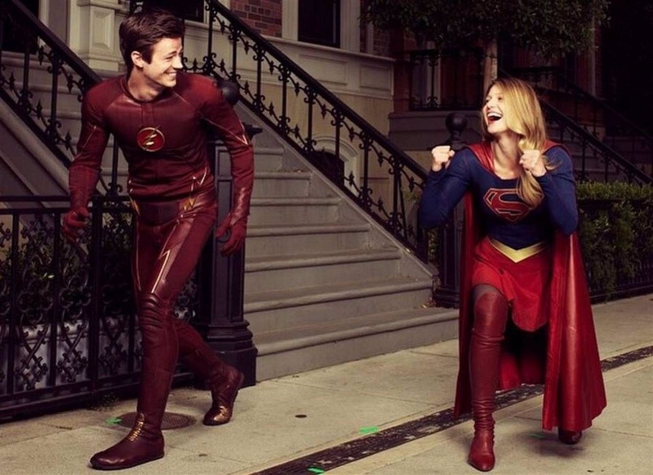 The Flash y Supergirl