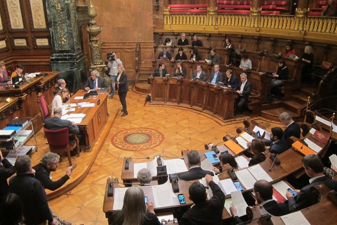 Pleno del Ayuntamiento de Barcelona