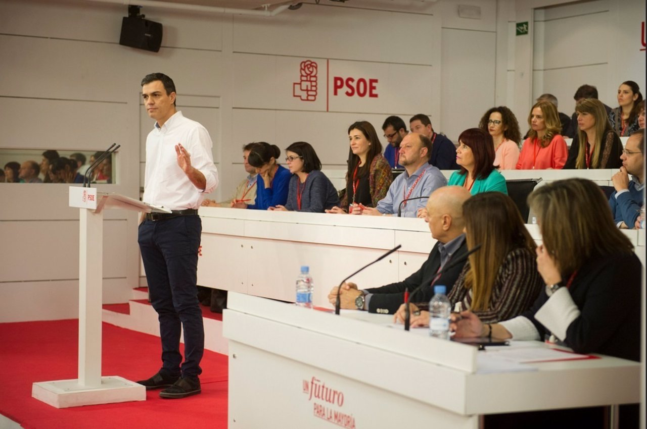 Pedro Sánchez Comité Federal del PSOE