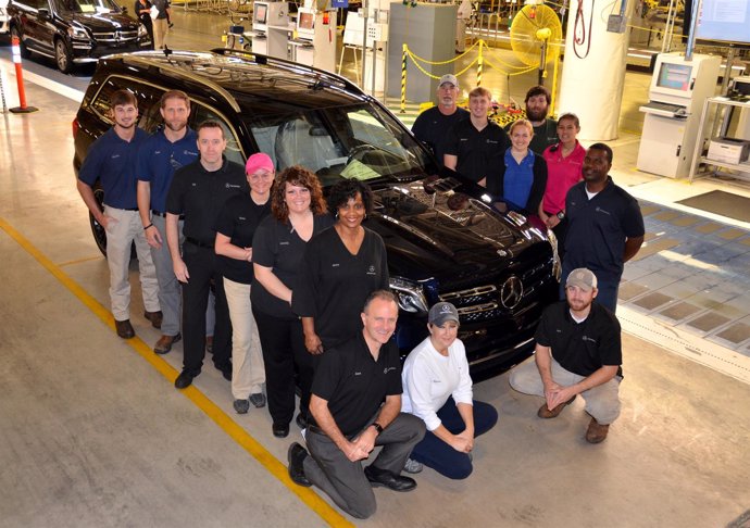 Inicio de producción del Mercedes-Benz GLS en Tuscaloosa (EEUU)