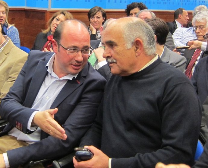 Pedro Antonio Sánchez y Alberto Garre