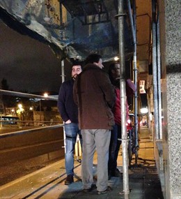 Breogán Riobóo se reúne con representantes municipales de Podemos Galicia