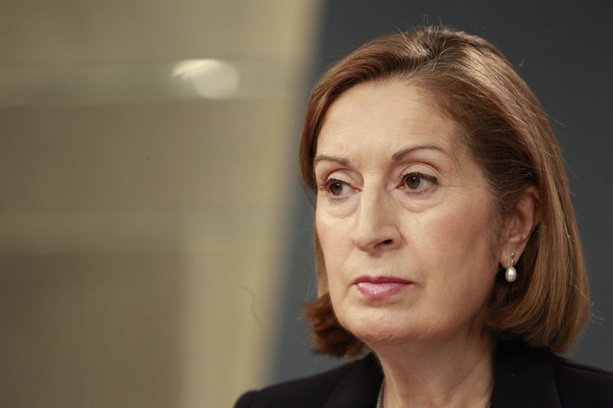 Ana Pastor tras el Consejo de Ministros