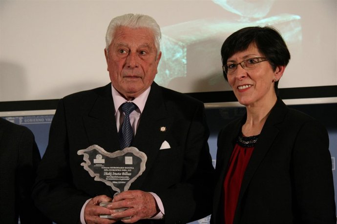 Estefanía Beltrán de Heredia con Iñaki Irusta