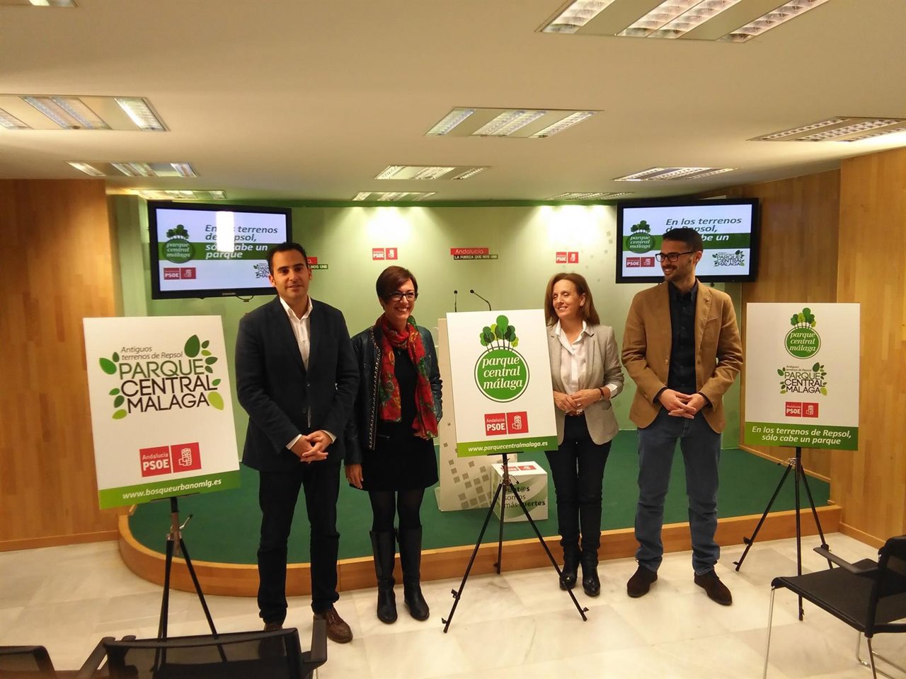 Psoe parque repsol campaña maría gámez