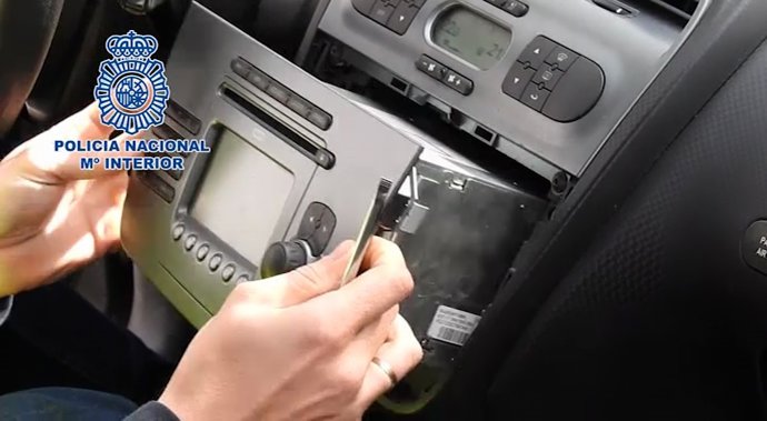 Mecanismo donde los traficantes transportaban la droga