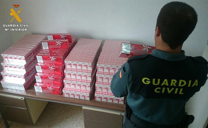 Tabaco de contrabando en Santaella