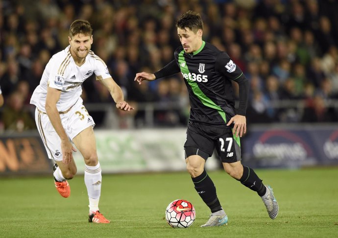 Bojan Krkic Swansea City Stoke City