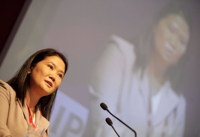 Keiko Fujimori, candidata a las elecciones presidenciales de Perú.