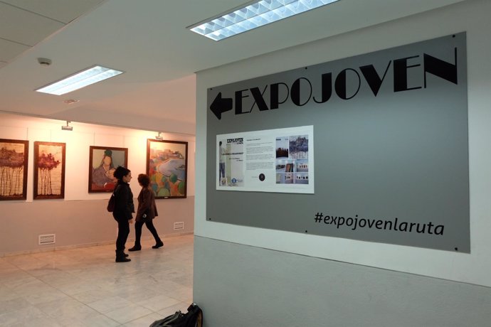 Inauguración de la sala 'Expojoven' del Ayuntamiento de Huelva