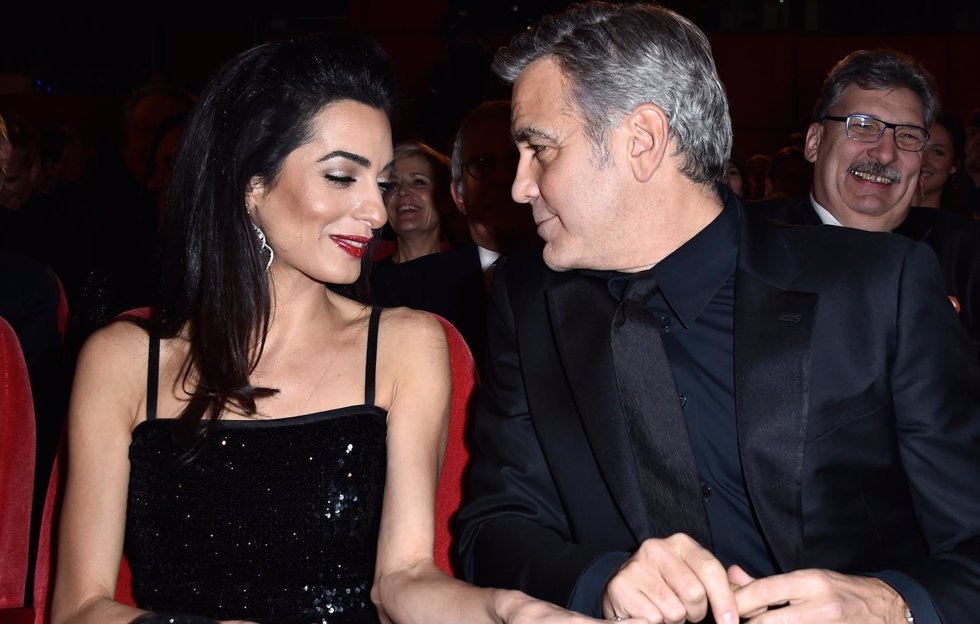George Clooney y  Amal Clooney 