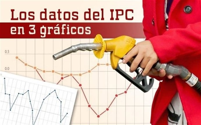 Datos del IPC en gráficos. Recurso