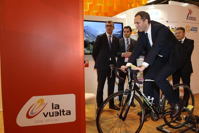 Sánchez durante la celebración de la pasada edición de Fitur