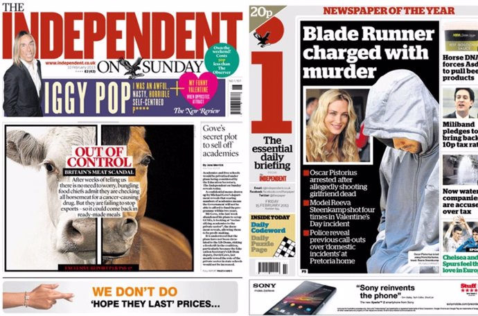 El diario británico The Independent cierra su edición en papel