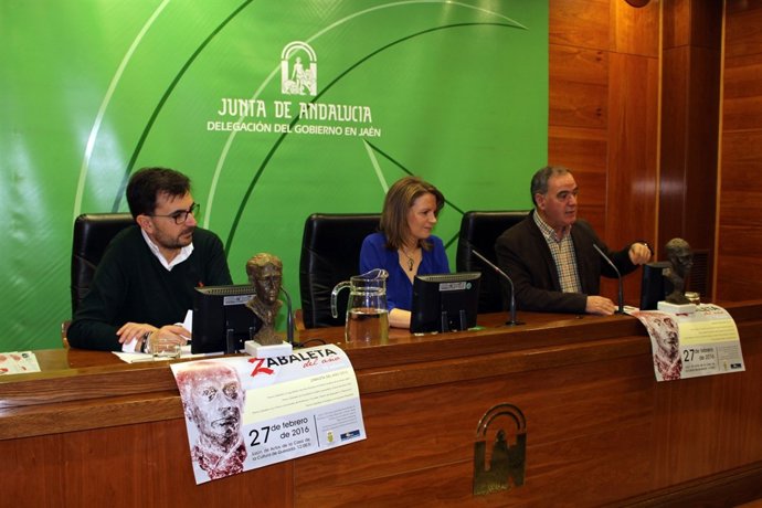 Pérez, Cobo y Vallejo presentan los Premios Zabaleta 2015.