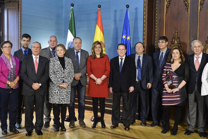 Díaz con responsables de los centros y servicios de justicia juvenil de la ccaa