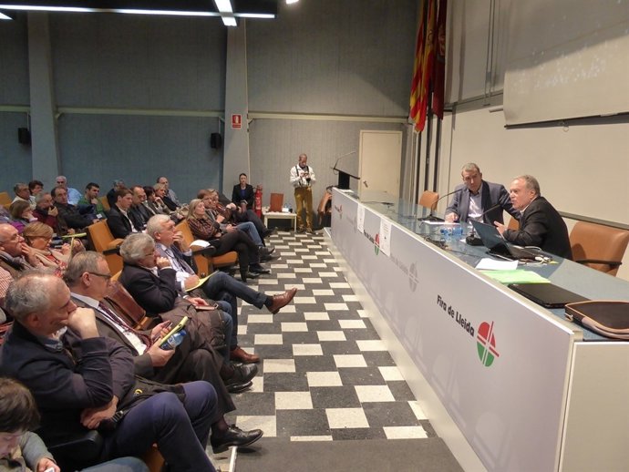 Miguel Gracia en el II Congreso de la Asociación de Municipios de Montaña