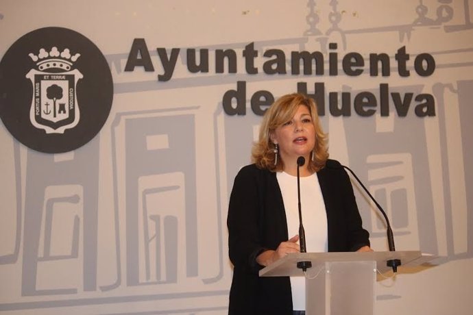 La concejal del PP en el Ayuntamiento de Huelva Berta Centeno. 