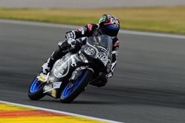 El piloto español de Moto3 Jorge Navarro