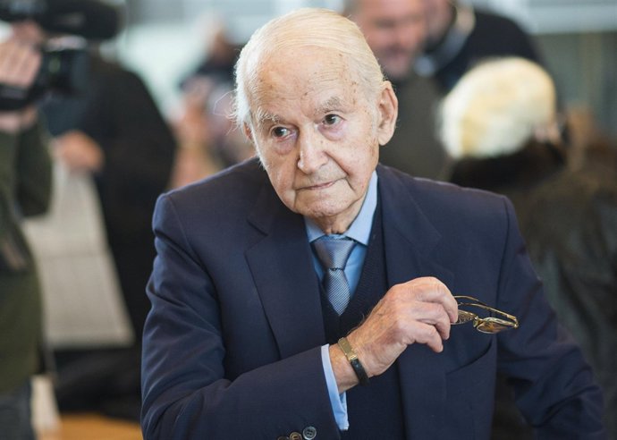 Leon Schwarzbaum, superviviente de Auschwitz. 