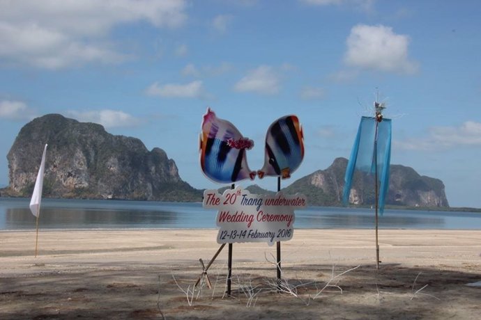 Bodas submarinas en Tailandia