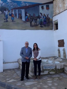 Viaje del diputado provincial de Turismo de Jaén a Larva