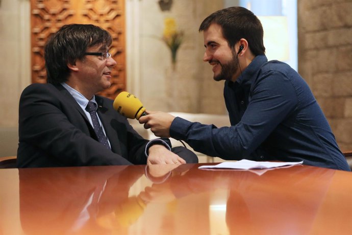 C.Puigdemont y R.Ustrell