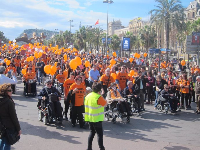 II Caminata contra la ELA en Barcelona