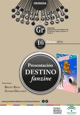 El artista Álvaro Delgado presenta su fanzine Destino