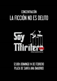 Unión de Actores convoca este domingo una concentración a favor de titiriteros detenidos