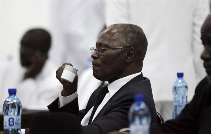 El presidente en funciones de Haití, Jocelerme Privert 