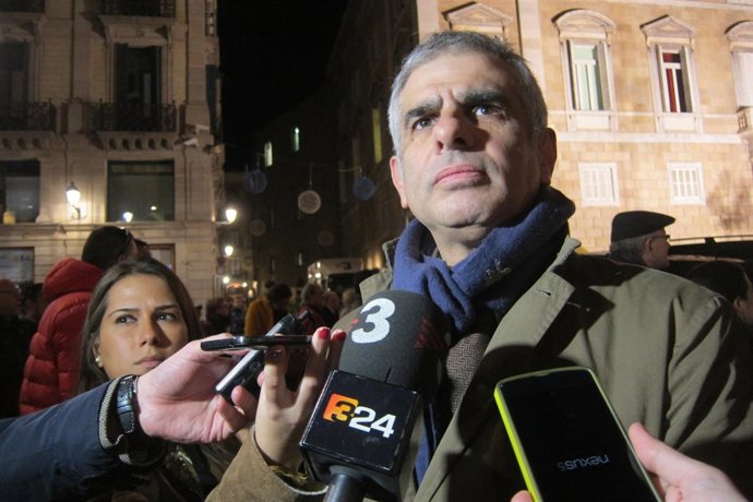 El portavoz de C's en el Parlament, Carlos Carrizosa 