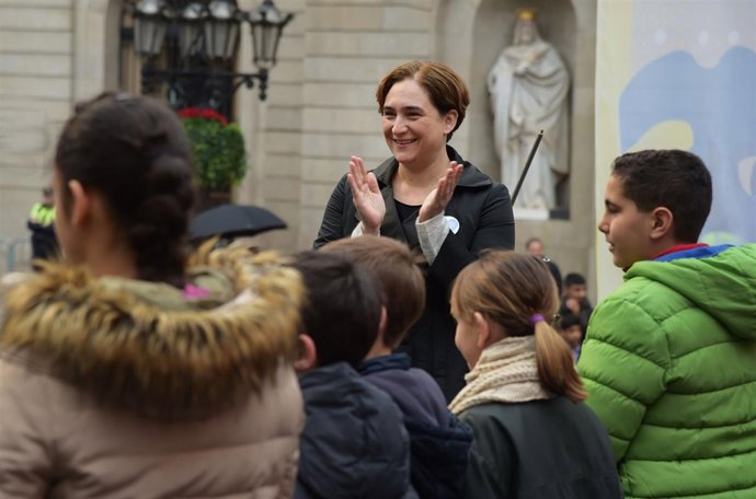 La alcaldesa de Barcelona, Ada Colau
